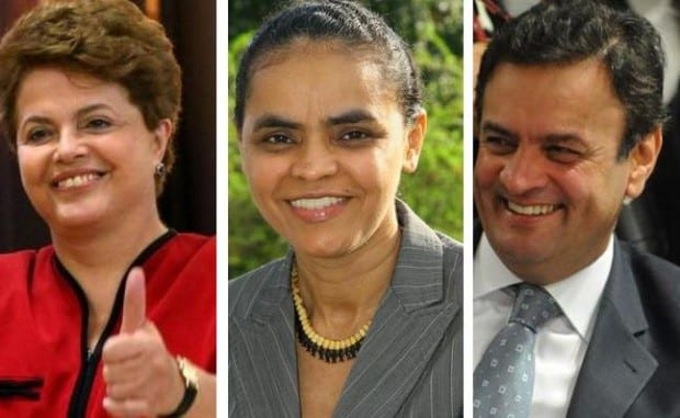 Eleições 2014 - Marina telefona a Aécio e Dilma mas não fala sobre apoio no 2º turno