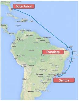 A capacidade de transmissão será de pelo menos 64 Tb/s (terabits por segundo)