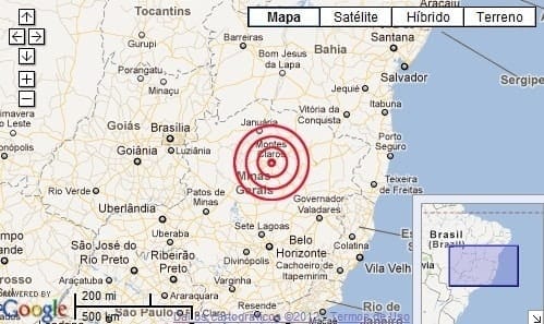 Montes Claros - Novo tremor de terra é registrado em Montes Claros neste domingo