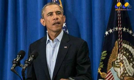 "Enquanto a epidemia continuar em três países da África ocidental - Libéria, Serra Leoa e Guiné -, isto representará sempre um risco, não só para os Estados Unidos, mas para o mundo inteiro", destacou Obama