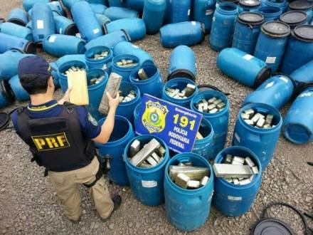 A droga saiu de São Paulo e seguia para Pernambuco