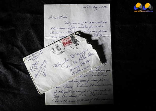 Carta de amor de Joe DiMaggio a Marilyn Monroe é vendida por R$ 202,2 mil