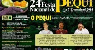 Começa hoje em Montes Claros a 24ª edição da Festa Nacional do Pequi