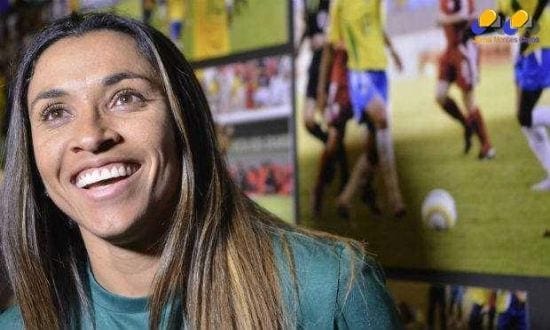 Brasil, de Marta, terá Coreia do Sul, Espanha e Costa Rica
