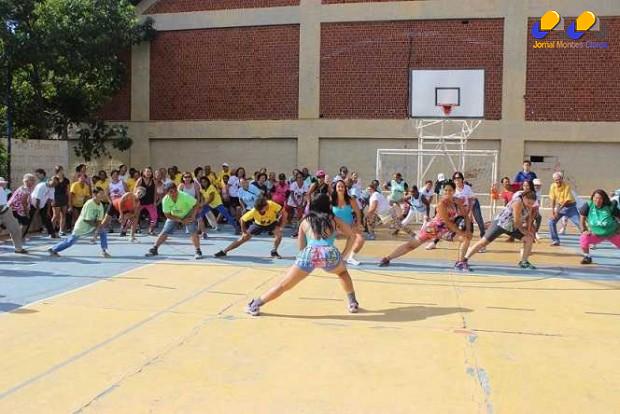 Montes Claros - Programa Ginástica Para Todos promove confraternização entre os núcleos