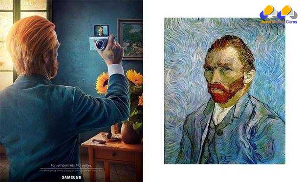 Van Gogh Montagem: Reprodução/Clasesdeperiodismo