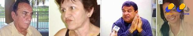 Da esquerda para a direita, João Ferreira Lima, Maria Seixas Lima, Roberto Lima Neves e Rita Cristo D’Aquino