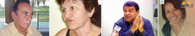 Da esquerda para a direita, João Ferreira Lima, Maria Seixas Lima, Roberto Lima Neves e Rita Cristo D’Aquino