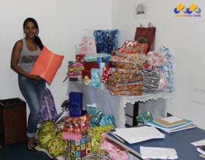 A prática vem de anos anteriores mas, para a servidora Karina Damara Santos, ser madrinha é uma novidade