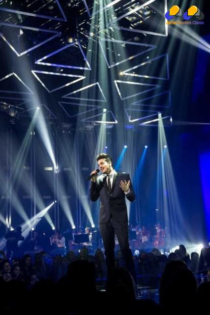 Luan Santana surpreendeu com as mudanças de figurino e cenário. Foto: Divulgação