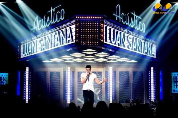 Luan Santana surpreendeu com as mudanças de figurino e cenário. Foto: Divulgação