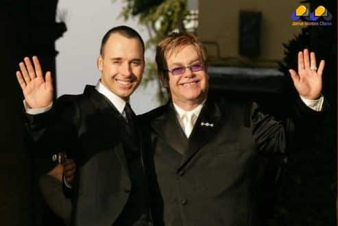 Elton John se casa com David Furnish