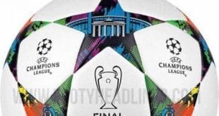 Futebol - Bola da final da UEFA Champions League vaza na internet