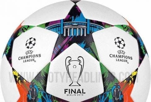 Futebol - Bola da final da UEFA Champions League vaza na internet