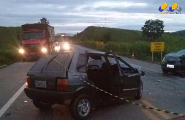 MG - Acidente deixa um morto e quatro feridos em Governador Valadares