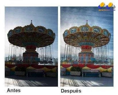 Diferença incrível. Olha o antes e depois