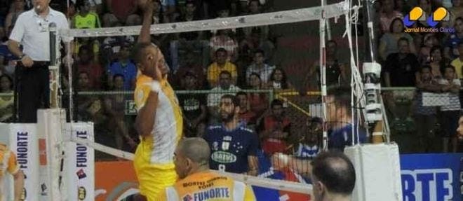 Vôlei - Montes Claros Vôlei se impõe fora de casa e vence pela Superliga