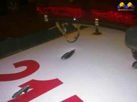 Norte de Minas - Bandidos trocam tiros com a PM apos explodir caixas eletrônicos em Rio Pardo de Minas
