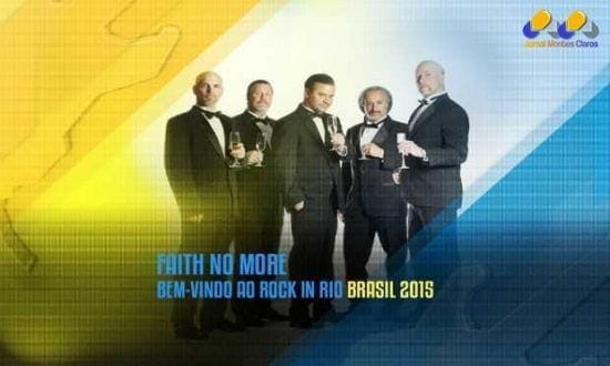 Faith No More e grupo de Alice Cooper e Johnny Depp vêm ao Rock in Rio 2015