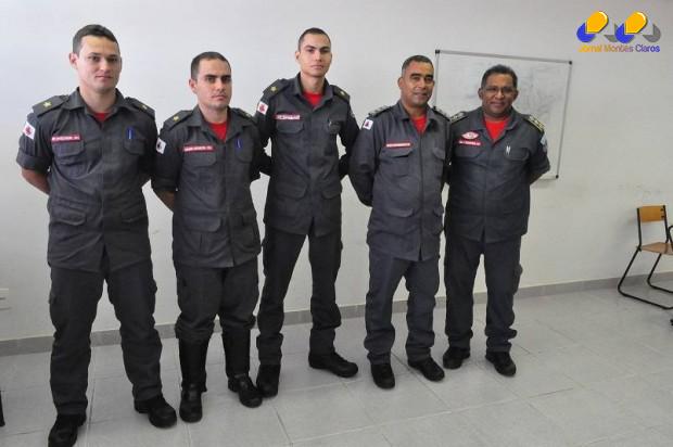Montes Claros - Montes Claros recebe três novos Aspirantes a oficiais Bombeiros