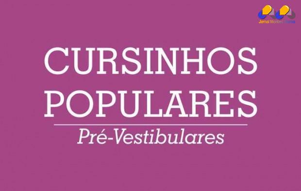 Cursos - Cursinho pré-vestibular popular em Montes Claros está com inscrições abertas