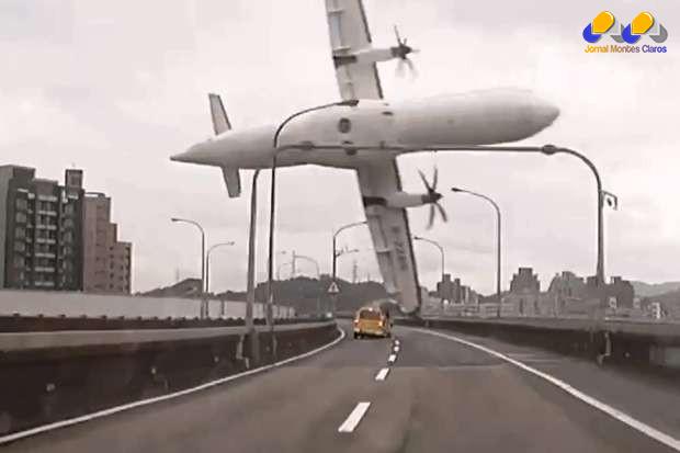 Ásia - Piloto taiwanês morreu tentando controlar a aeronave