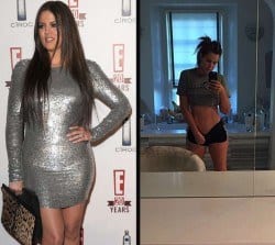 hloe decidiu malhar há dois anos Foto: Instagram/ @khloekardashian / Reprodução