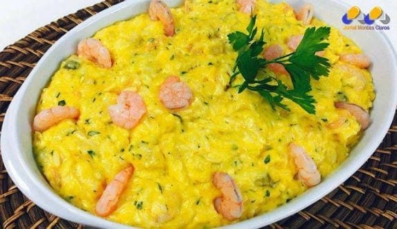 Gastronomia - Receita de risoto de verão com molho de alho