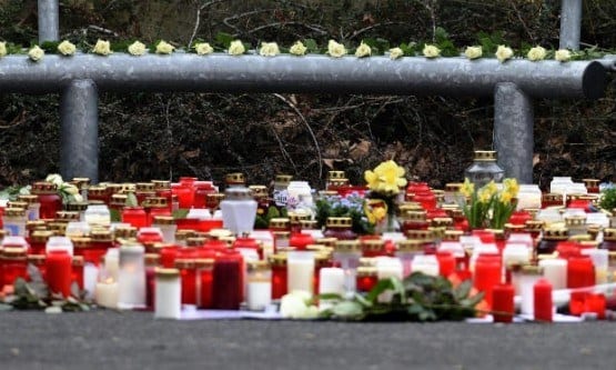 Memorial feito para as vítimas na Alemanha