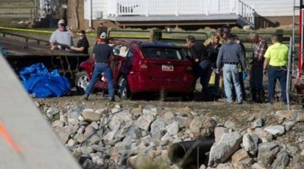 EUA - Bebê é resgatada 14 horas após carro cair em rio