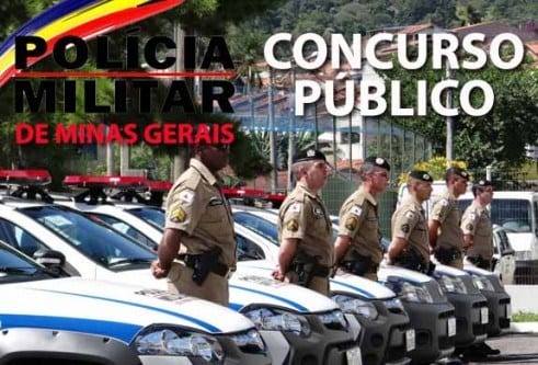 Concurso público para soldados da Polícia Militar de Minas Gerais
