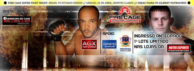 MMA - Com duelo Brasil versus Estados Unidos, evento de MMA reúne em Montes Claros os melhores atletas em 14 duelos
