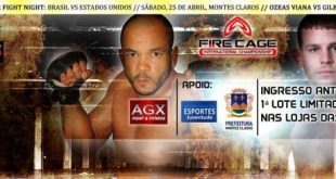 MMA - Montes Claros receberá evento de MMA no próximo sábado (25)