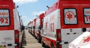 Montes Claros - Samu receberá 10 novas ambulâncias