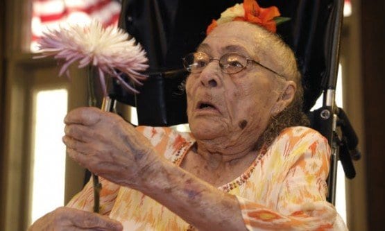 Gertrude Weaver, que completaria 117 anos em 4 de julho, morreu vítima das complicações provocadas por uma pneumonia em um asilo do estado de Arkansas