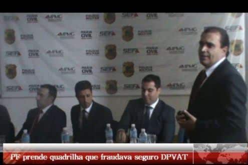Web TV - Assista na íntegra como foi a coletiva de imprensa da PF sobre o fraude ao seguro DPVAT