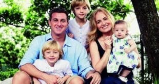 Casal Huck estava no avião com três filhos e duas babás