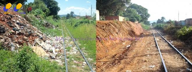 Antes e Depois - Credito: Divulgação/VLI.