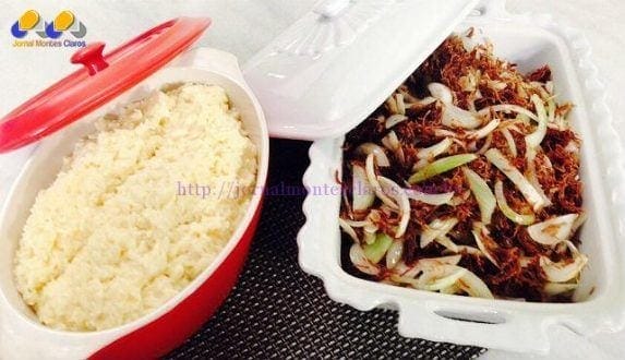 Gosta de carne de sol? Então que tal aprender a fazer um delicioso Arroz de queijo com Carne de sol?! Opção irresistível para o São João!