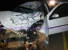 MG - Dois morrem em batida entre moto e carro na AMG-155