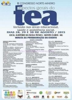 II Congresso da ANDA - Autismo e Inclusão em debate em Agosto. Inscrições abertas. Participe!