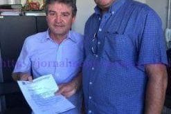 Edilson Torquato e o empresário Ricardo Alencar, indicado para o Mérito Empresarial 2015