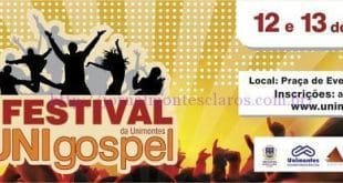 Cultura Moc - Fase final do UNIgospel será nos dias 12 e 13 de agosto