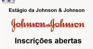 Último dia para se inscrever no Programa de Estágio 2016 da Johnson & Johnson