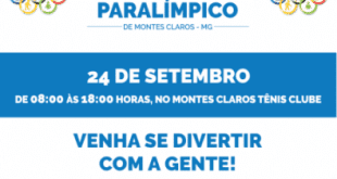 Festival Paralímpico de Montes Claros acontece nesta quinta-feira‏