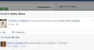 Facebook faz alerta de segurança para quem estava em Paris durante atentado