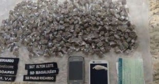 Montes Claros - Três pessoas são presas suspeitas de tráfico de drogas no Bairro Ciro dos Anjos