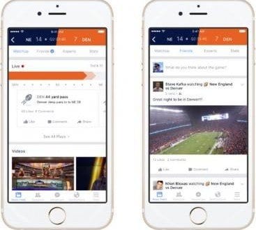 Facebook lança plataforma de esportes
