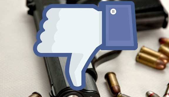 Facebook quer impedir vendas de armas entre particulares em sua rede