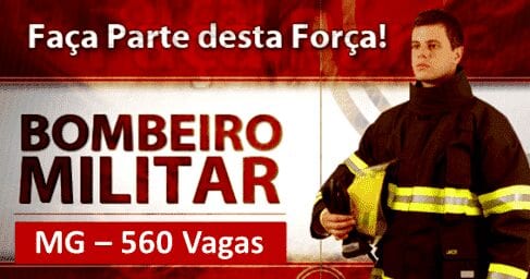 Concursos - Inscrições para os concursos do Corpo de Bombeiros de MG iniciam nesta segunda-feira